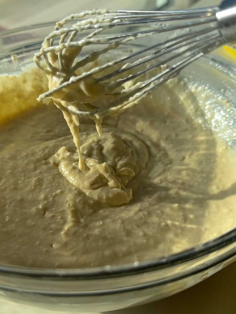 mixed batter